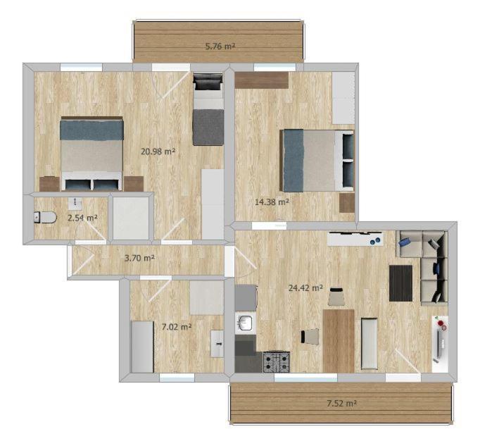 Apartment Guem オプシュタイク エクステリア 写真